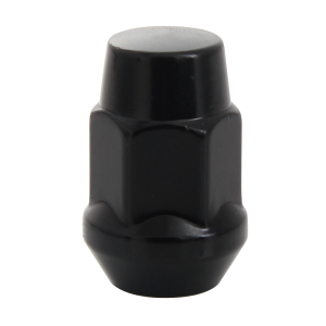 1/2"RH Acorn Nut Bulge 19MM Black DURACOAT