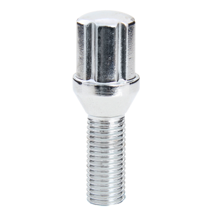14X1.50 6-SPLINE BOLT SHANK:28MM CHROME