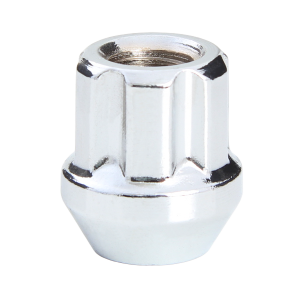12X1.50 SPLINE OPEN END 6 SPLINE CHROME